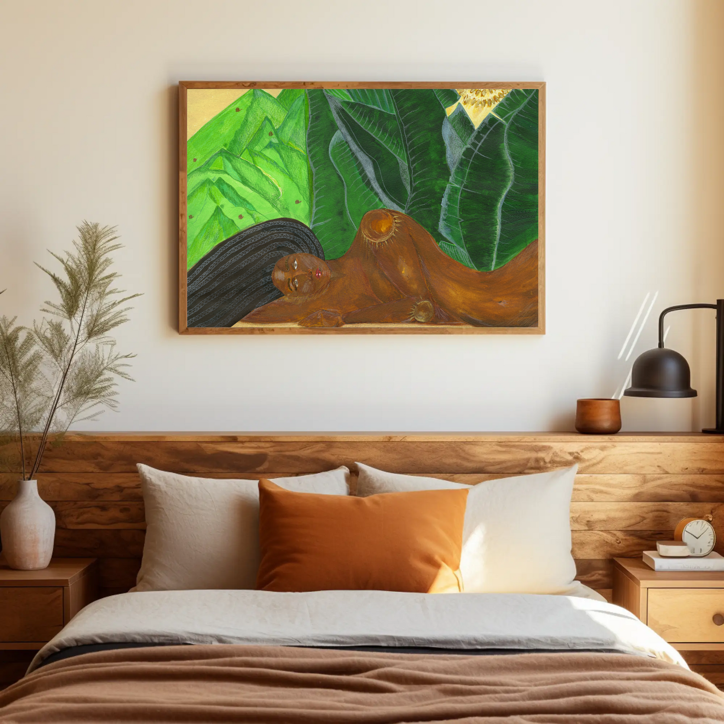 And It's Beside Her That I Rest: Wall Art Print