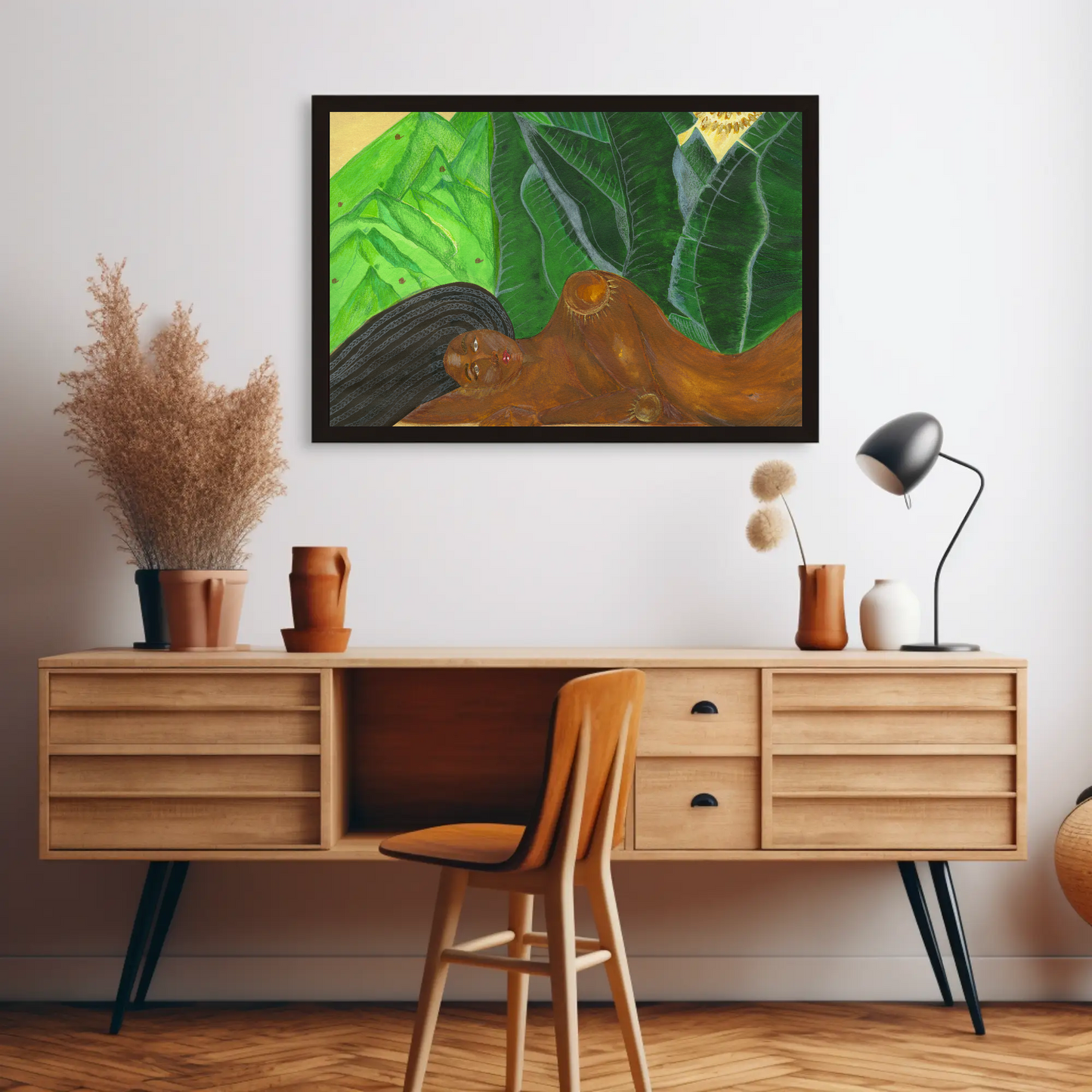 And It's Beside Her That I Rest: Wall Art Print