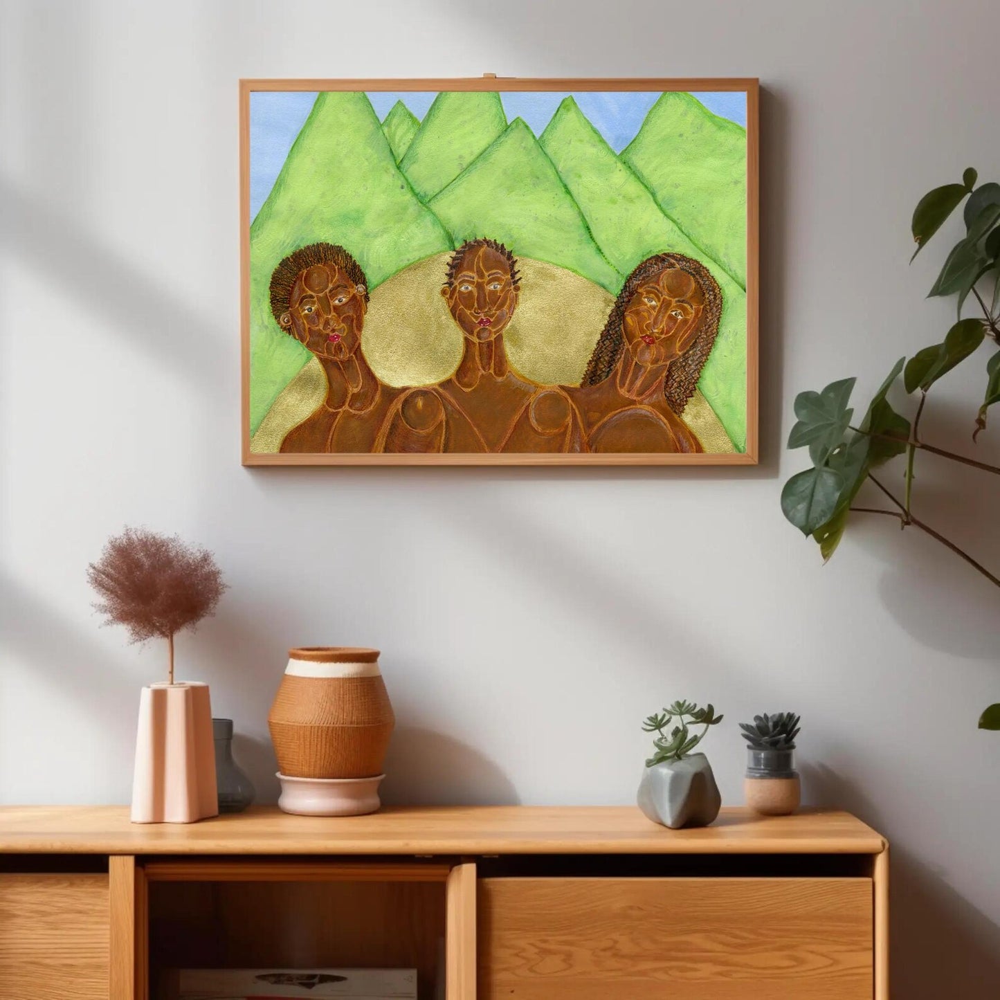 Sister Goddesses: Wall Art Print