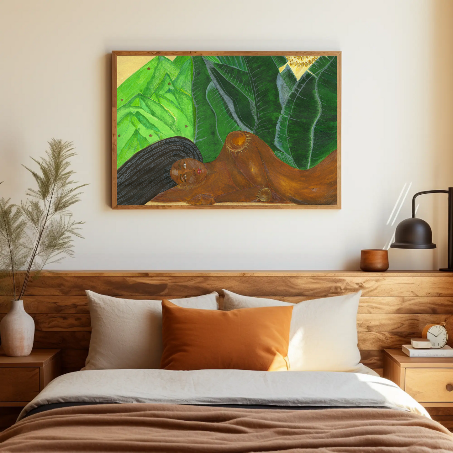 Sunlit Serenity: Wall Art Print